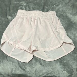 Lululemon Track That Mid-Rise Lined Short 5" Strawberry Milkshake Size 4